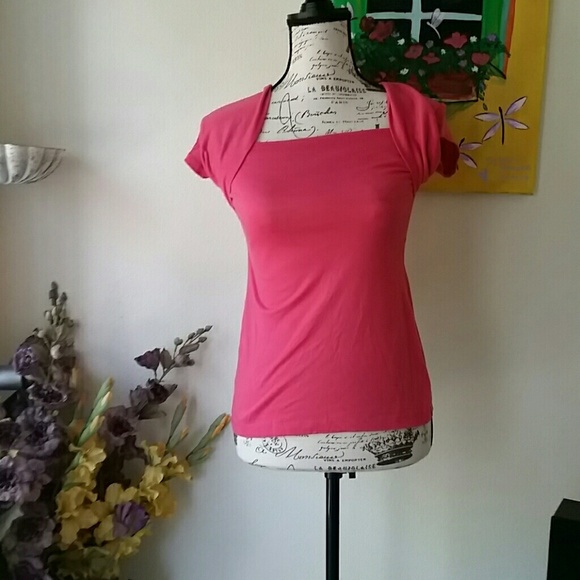 Phopsody  pink juniors S/P shirt - Picture 1 of 4